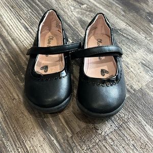 Size 7 girls black dress shoes